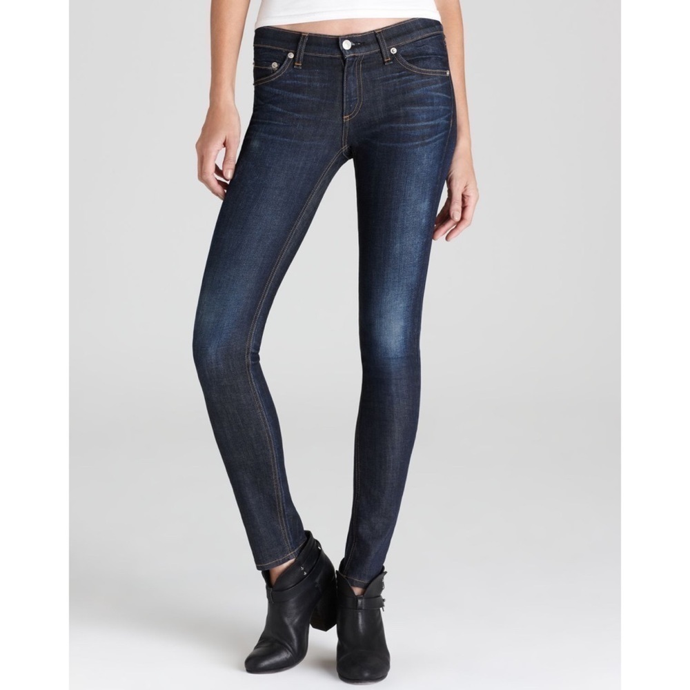 RAG & Bone Skinny Kensington Blue Jeans 27